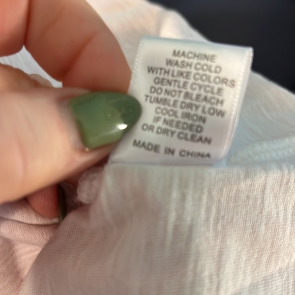 Elliott Lauren Double Layer Knit Top Connected Long Sleeves Crewneck Size XS - Picture 9 of 9